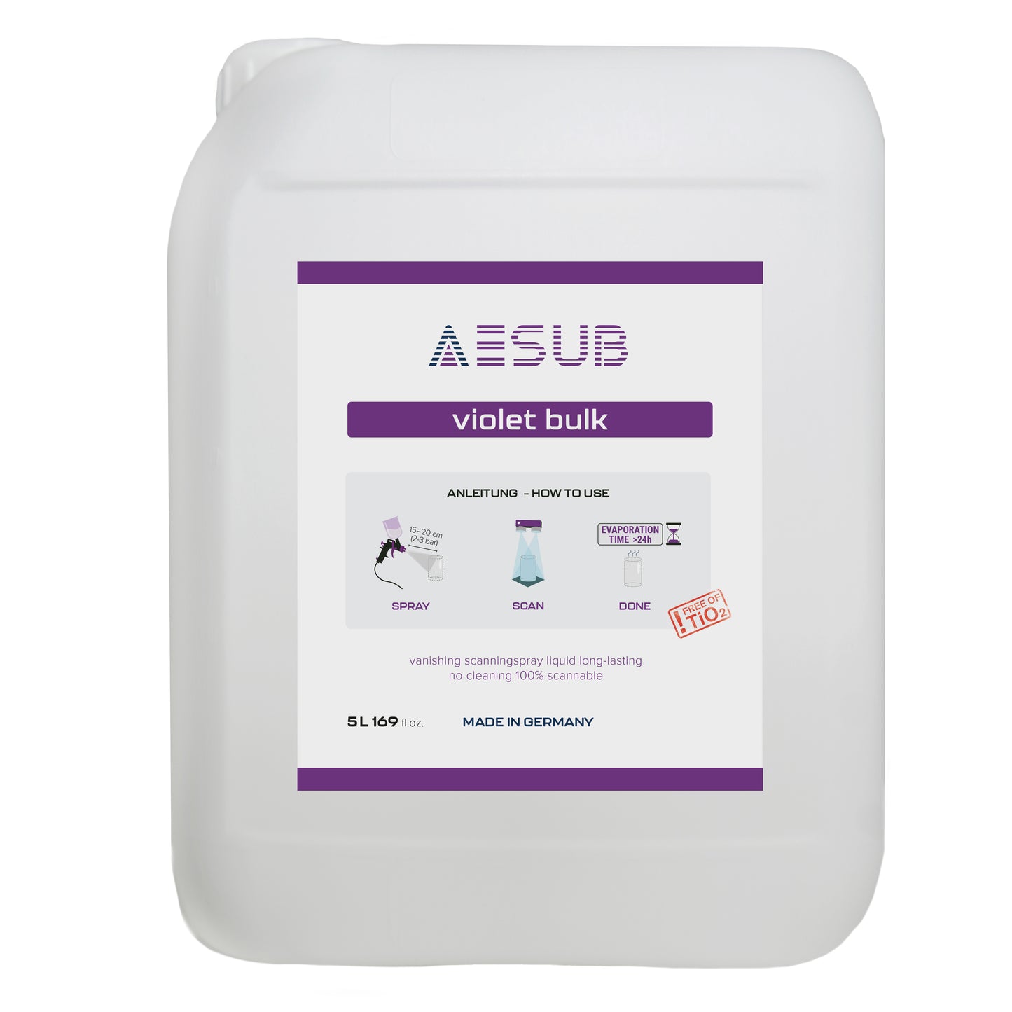 AESUB Violet Bulk 5 Liter